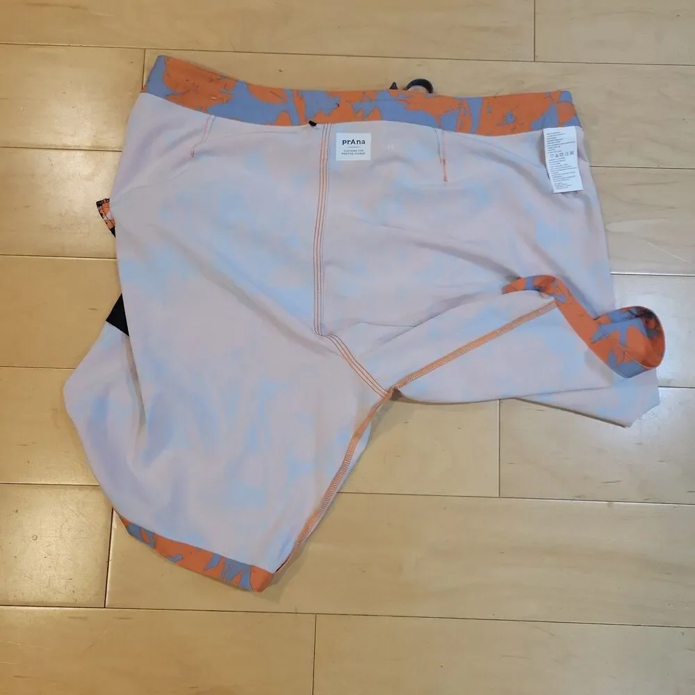 NWOT PrAna Fenton Boardshorts Mens 36